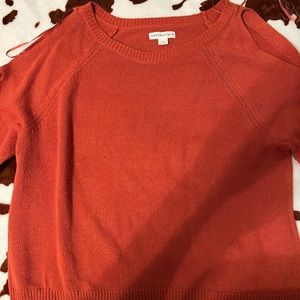 Orange-red Aeropostale sweater